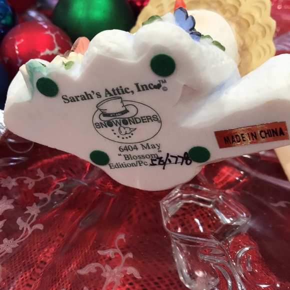 1998 May Snowonders Snowman Figurine by Sarah’s Attic - Picture 4 of 11